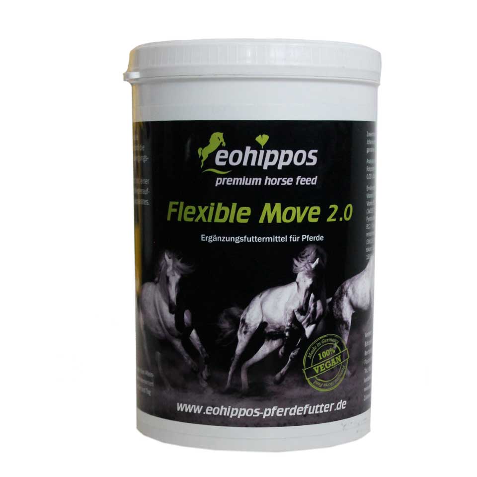 Flexible Move 2.0 - Sehen, Gelenke und Bänder von Pferden unterstützen Magen ohne Zucker