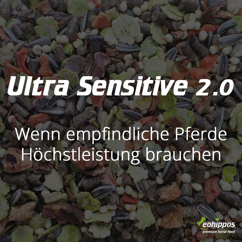 Eohippos Ultra Sensitive Gastro Müsli für Pferde mit Magengeschwüren